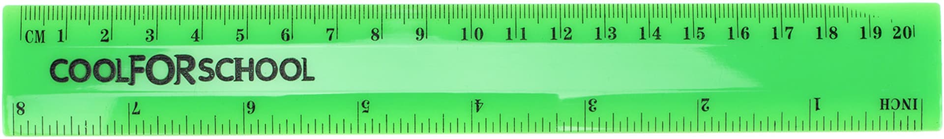 Лінійка пластикова 20 см CoolForSchool Neon (50) CF81338