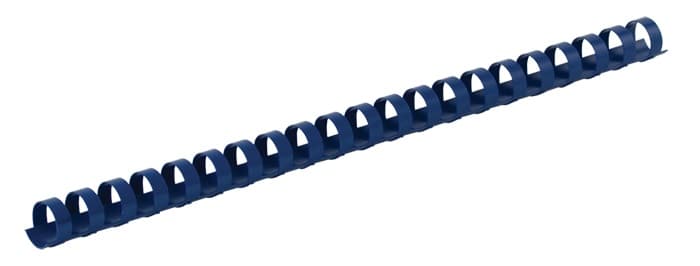  Пружина Buromax пластикова d19 мм синя (100) №0506-02