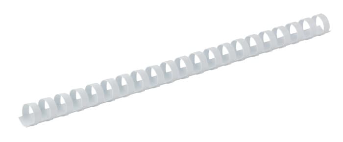 Пружина Buromax пластикова d22 мм, біла (50) №0507-12.