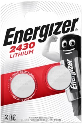 Батарейка Energizer Lithium CR2430 / 2bl (20)
