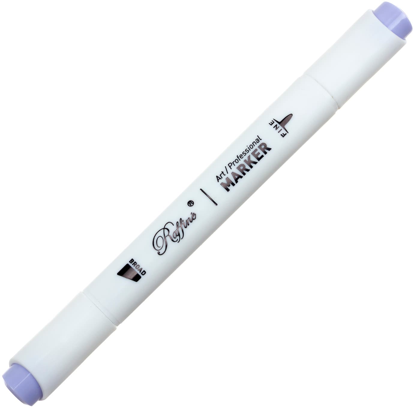 Маркер-скетч двусторонний Marco Lavender blue (6) №7800-6CB / R913