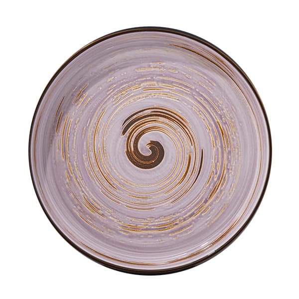 Тарілка керамічна Spiral Lavander 23 см Wilmax (3) (24) №WL-669719/7190