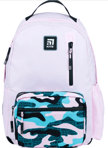 Рюкзак Kite Education teens 1 відділення, 3 кишені, рожевий (10) №K22-949M-1