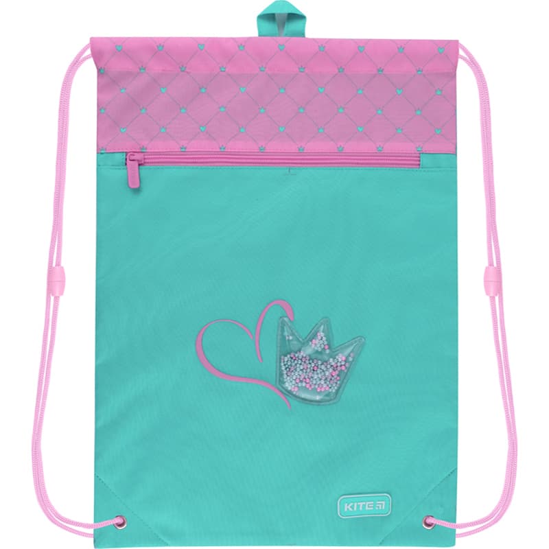 Сумка для взуття Kite з кишенею Charming Crown №K22-601M-15