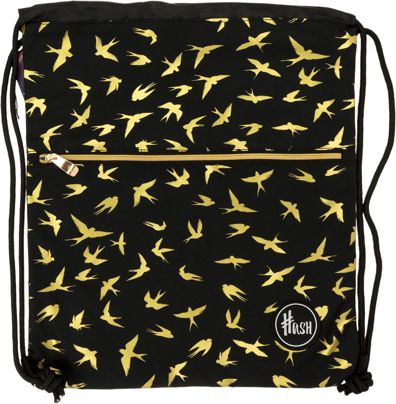 Сумка для взуття Hash AD2 Golden birds з ефектом золота 1 відділення 1 кишеня №507022053  