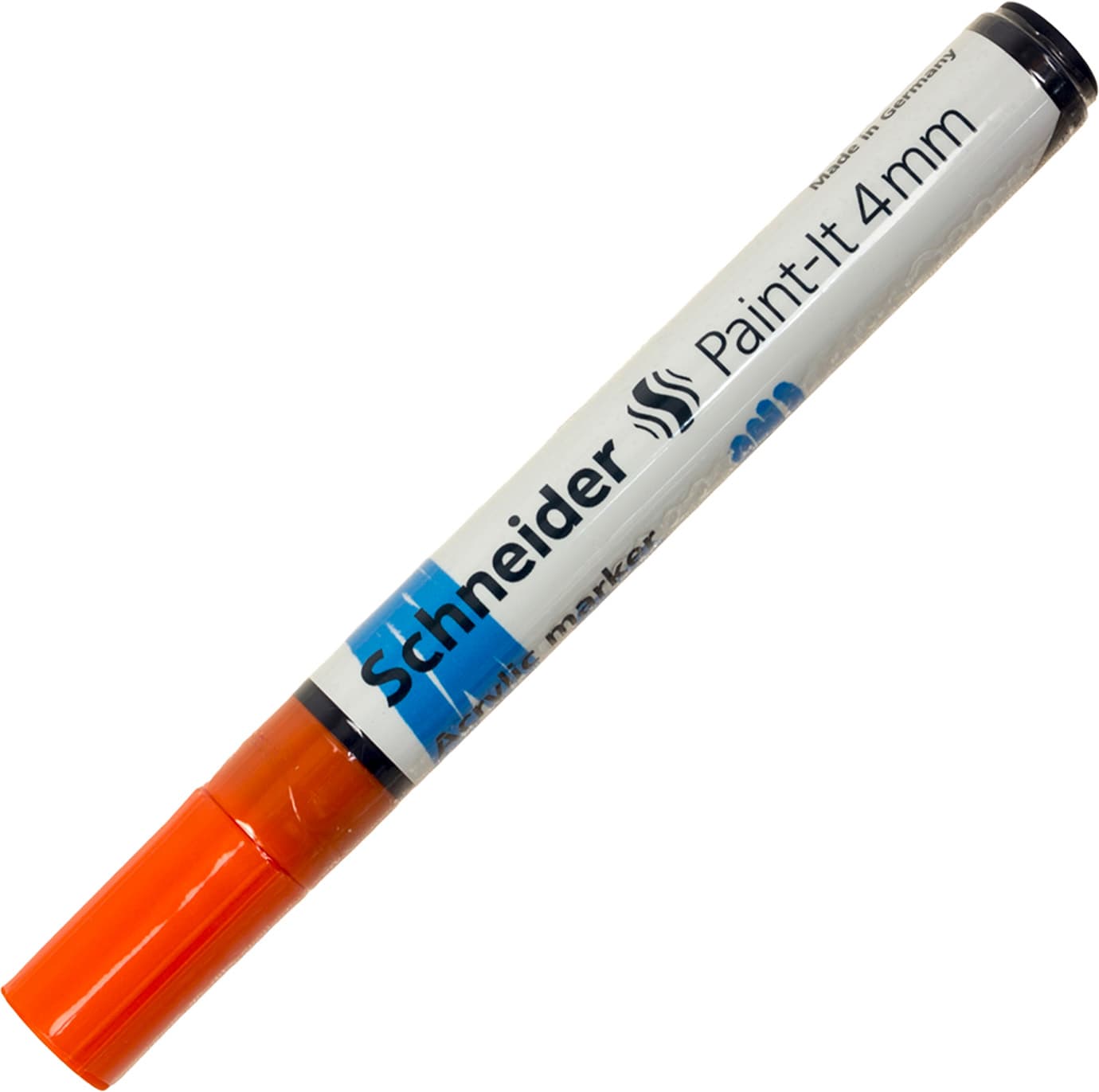 Маркер акриловый для декоративных и художественных работ Schneider Paint-it 320 4 мм оранжевый (5)