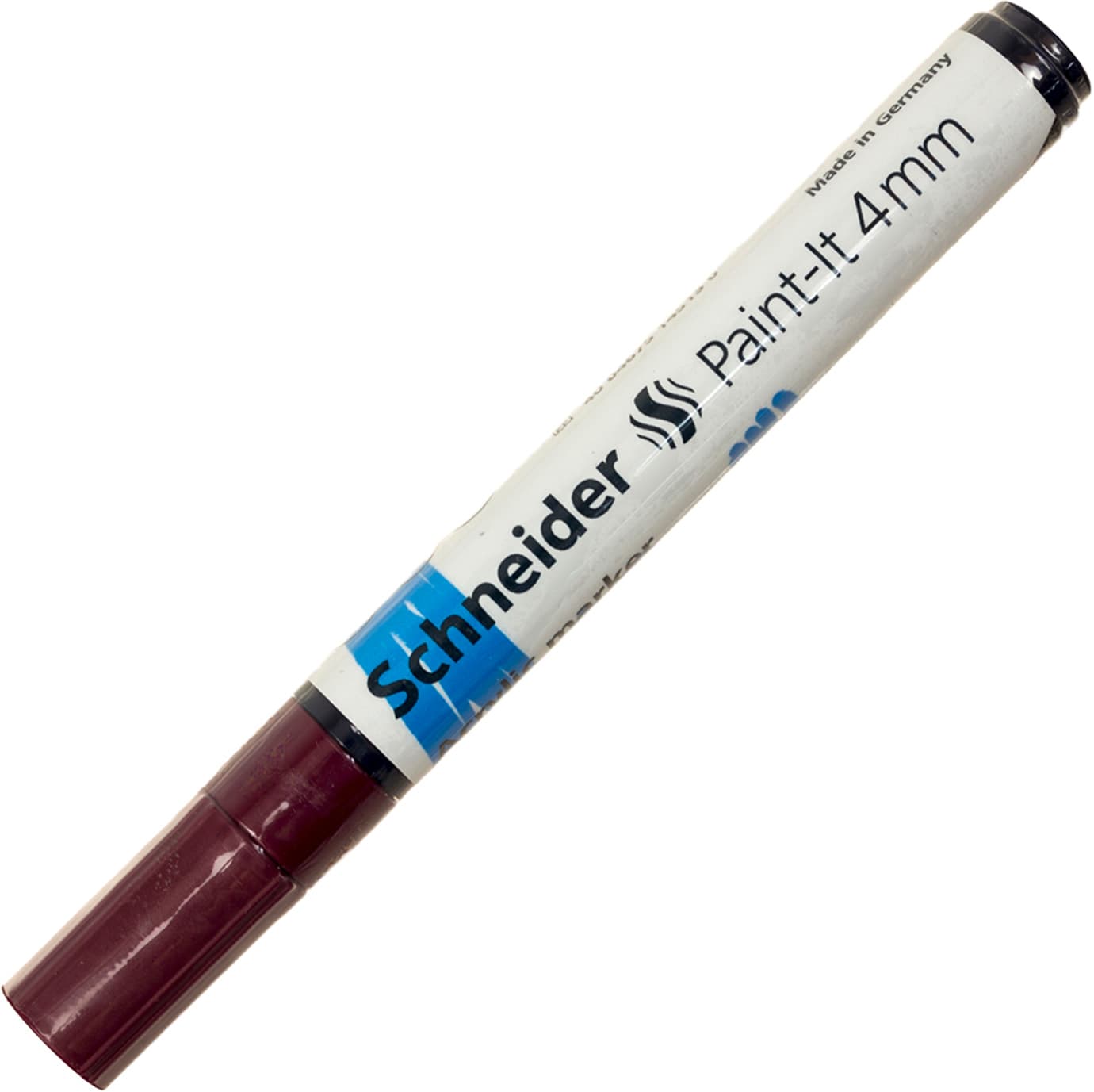 Маркер акриловый для декоративных и художественных работ Schneider Paint-it 320 4 мм бордовый (5)