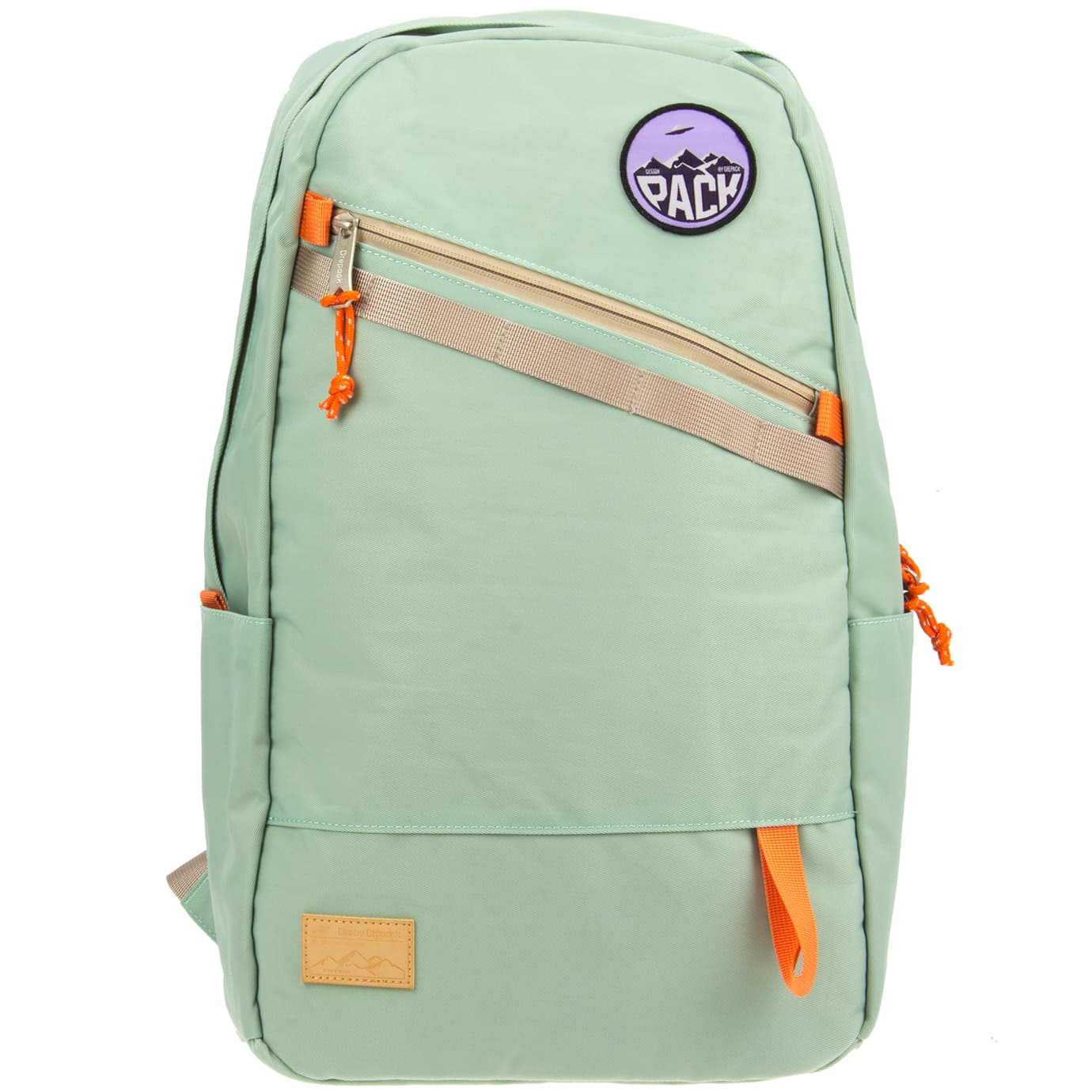 Рюкзак 2від., 2карм. 19" зелений №KB-20918-green