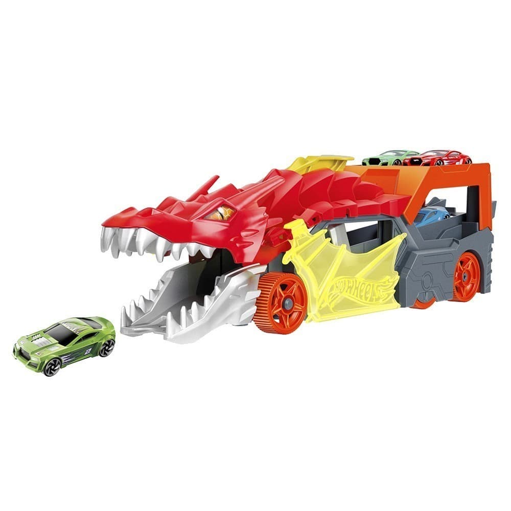 Грузовик-транспортёр "Пасть дракона" №GTK42/Hot Wheels/(4)