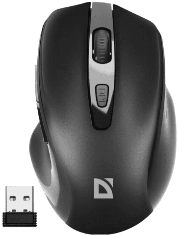 Мишка BT Defender Prime MB-053 "(1600dpi) black 6 кнопок