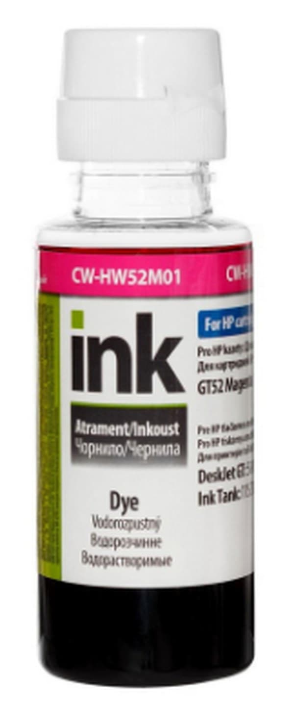 Чорнило ColorWay HP Ink Tank 115/315/415/HW52 100мл magenta