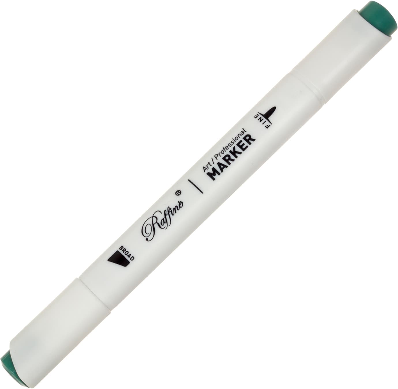 Маркер-скетч двусторонний Marco Dark green (6) №7800-6CD / B945