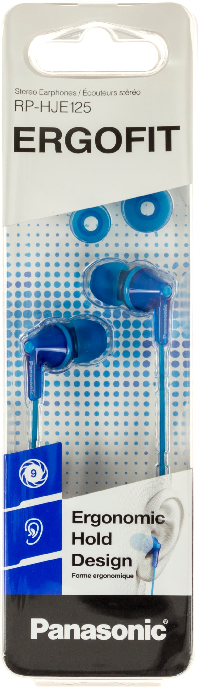 Навушники вакуумні Panasonic RP-HJE125E-A blue(10)