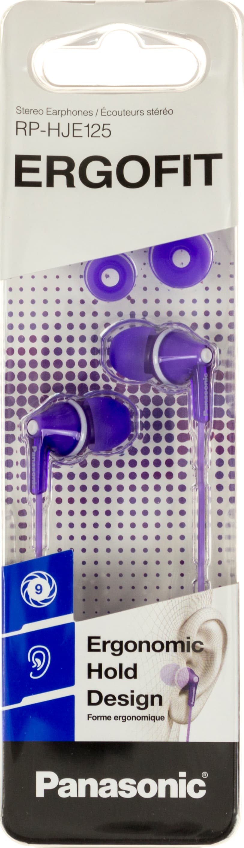 Навушники вакуумні Panasonic RP-HJE125E-V violet(10)