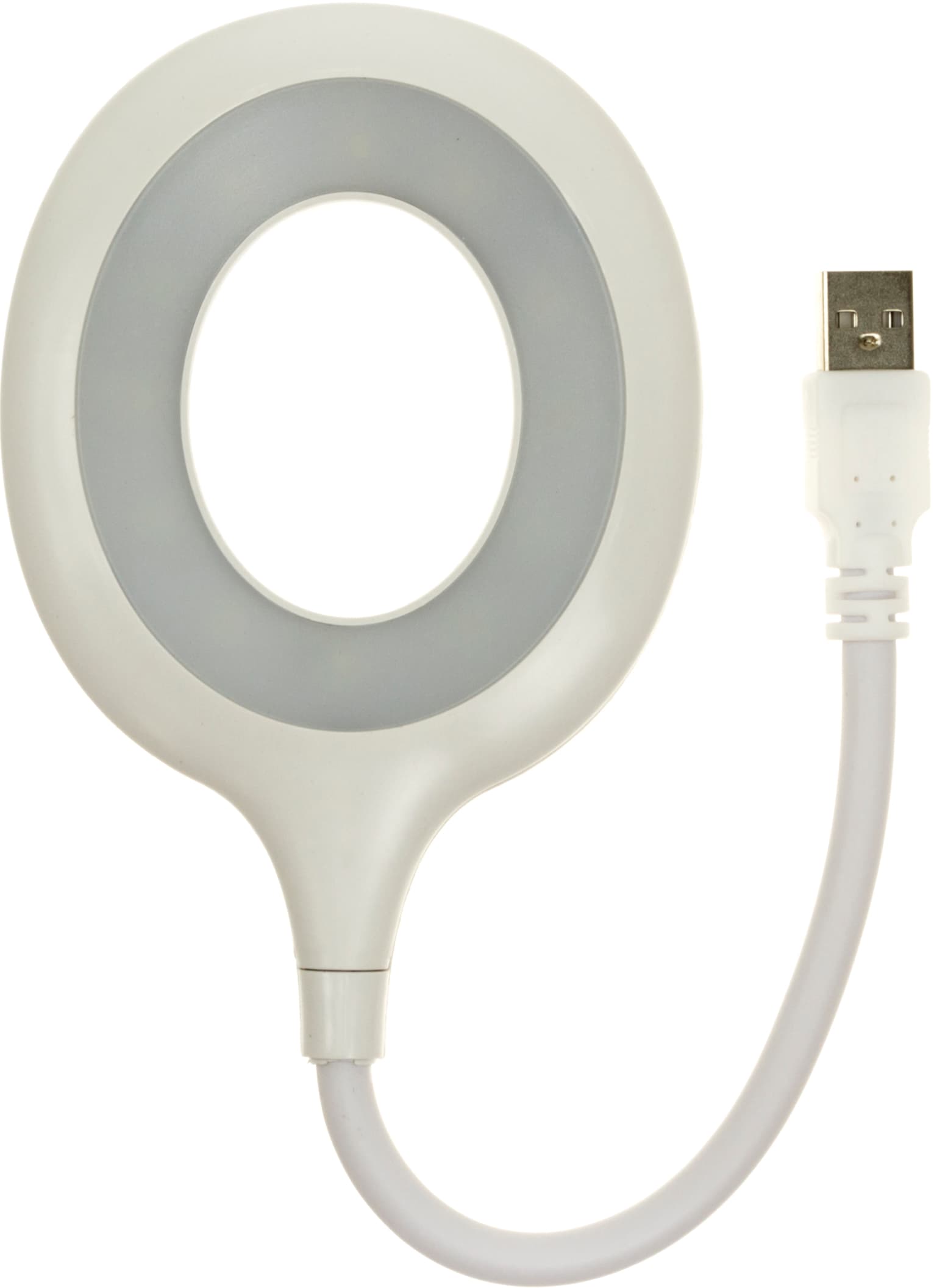 Лампа наст. кільцева гнучка LED 2W 5V 12LED USB №5730-12(200)
