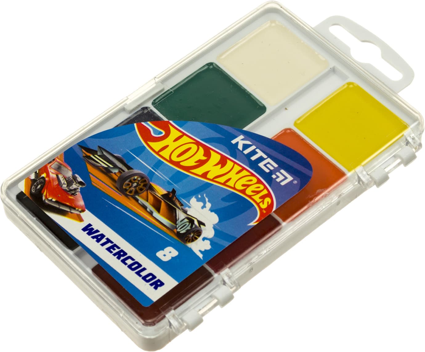 Акварель 8 кольор. "Kite" "Hot Wheels" №HW23-065(42)