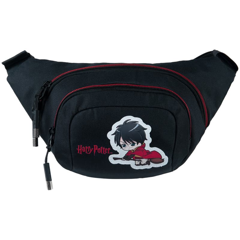 Сумка на пояс "Kite" Education teens Harry Potter 2от. чёрная №HP23-1007