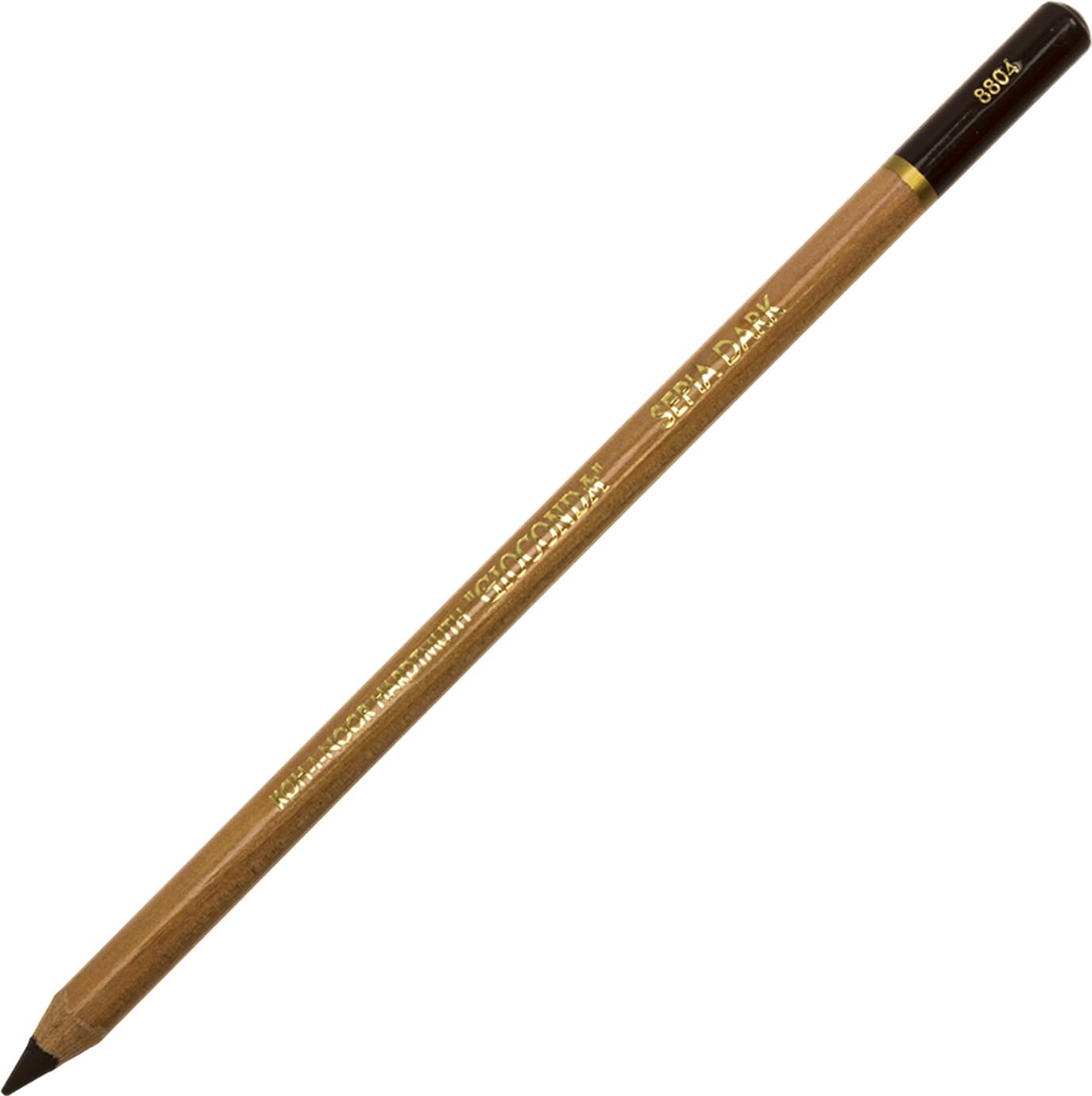 Карандаш худ. "Koh-i-noor" №8804 Gioconda сепия тёмн.-коричневый(12)