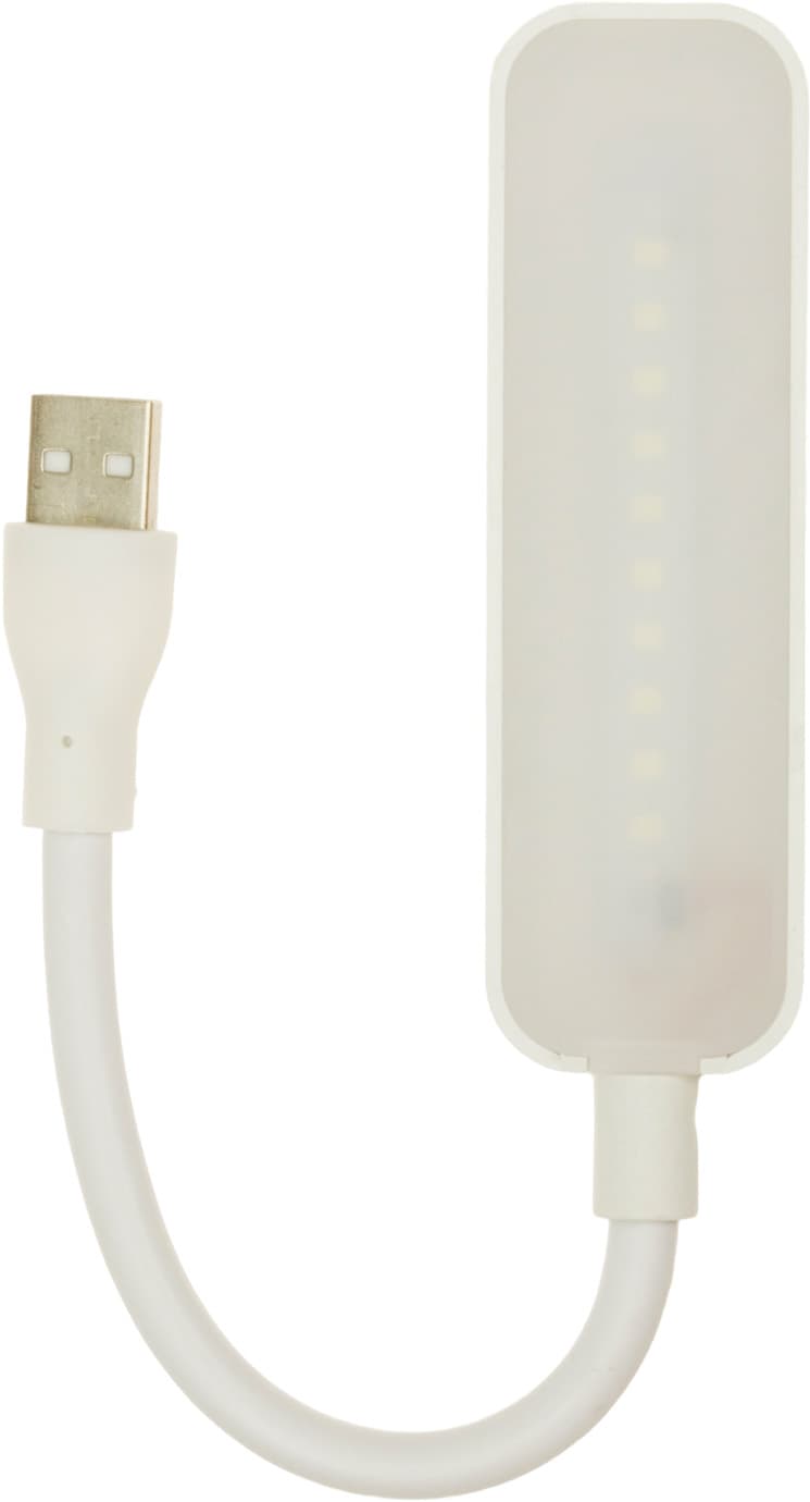 Лампа наст. гибкая LED 2W 5V 10LED USB