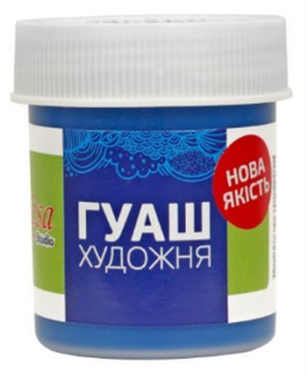 Гуашевая краска "Rosa Studio" синяя 40мл №323929(70)