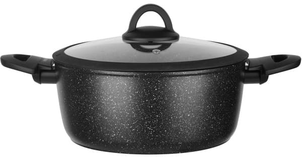 Каструля алюм. антиприг. покриття "Ringel Zira" 24см 4,1л з кришкою №RG-21006-24(6)