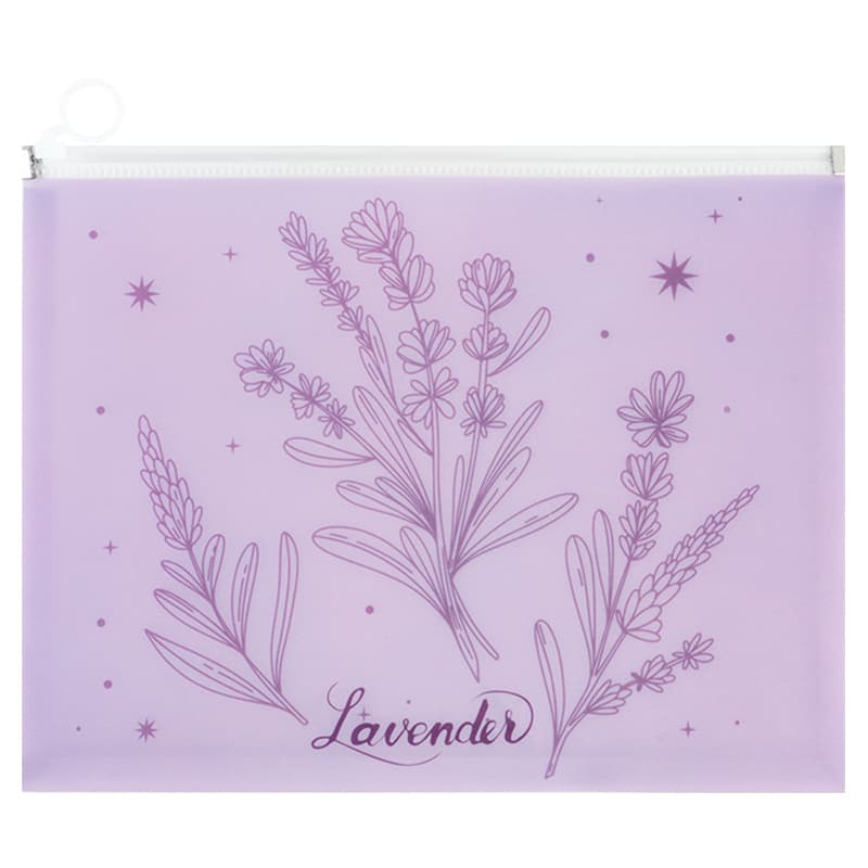 Папка "Axent" №1497-37-A Lavender-2 А4+ zip-lock,на блиск.(12)