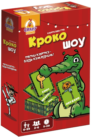Гра наст. "Крокошоу" №VT8077-02