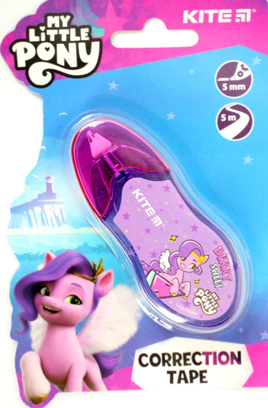 Корректор ленточ."Kite" 5ммх5м Little Pony №LP24-006(12)(576)