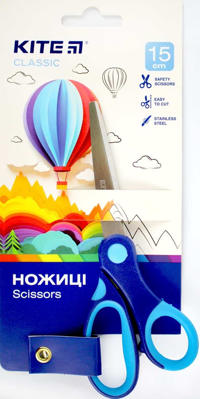 Ножиці дит. "Kite" №K-126-2 Classic 15см(12)(240)