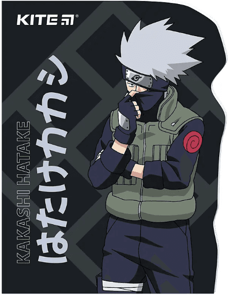 Блокнот А6 60л. вырубка Naruto №NR24-223/Kite/