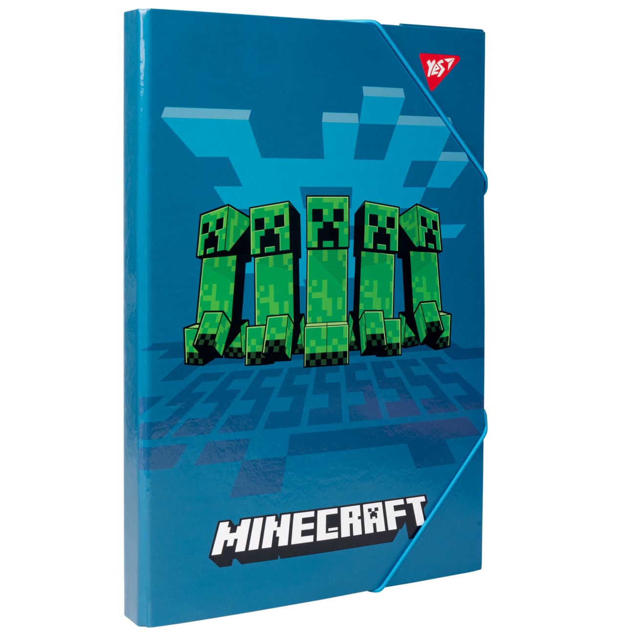 Папка для праці А4 "1В" №500235 "Minecraft" на рез. картон(20)