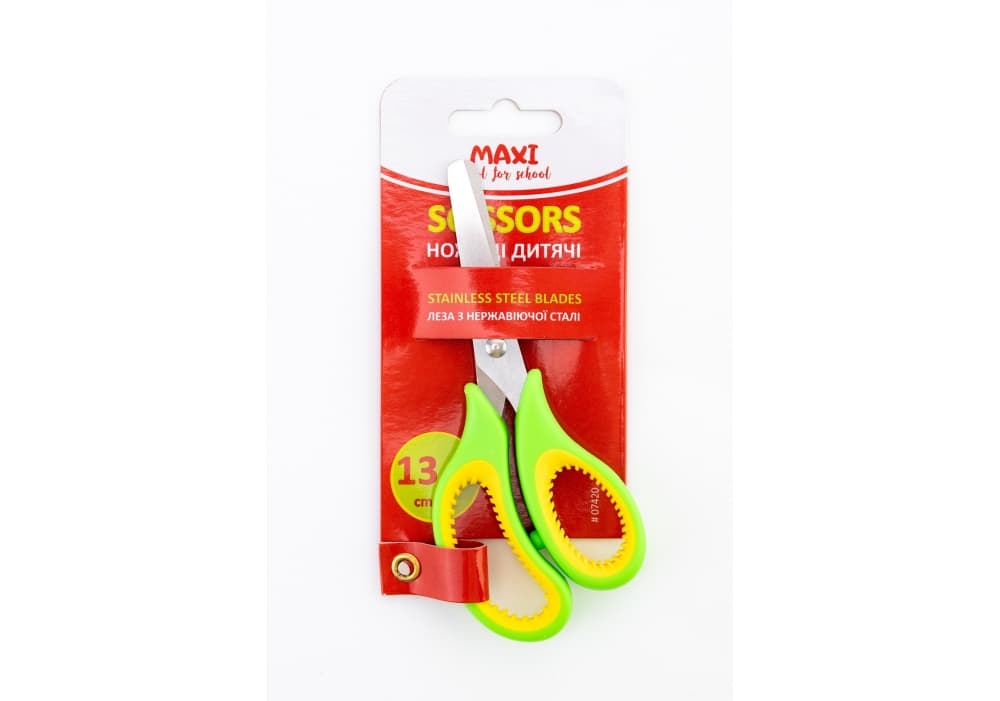 Ножиці дит. "Maxi" №MX007420 13,5см(12)(288)