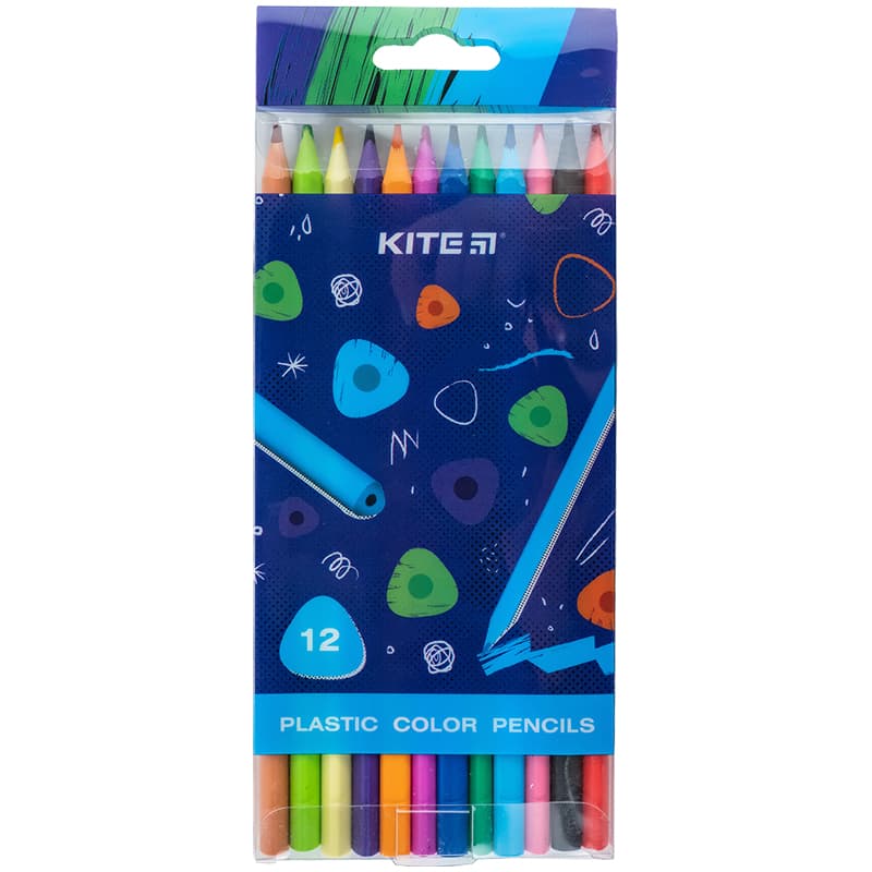 Карандаши цветн. 12 цветн. "Kite" №K24-049-3 Kite Triangle(12)(192)
