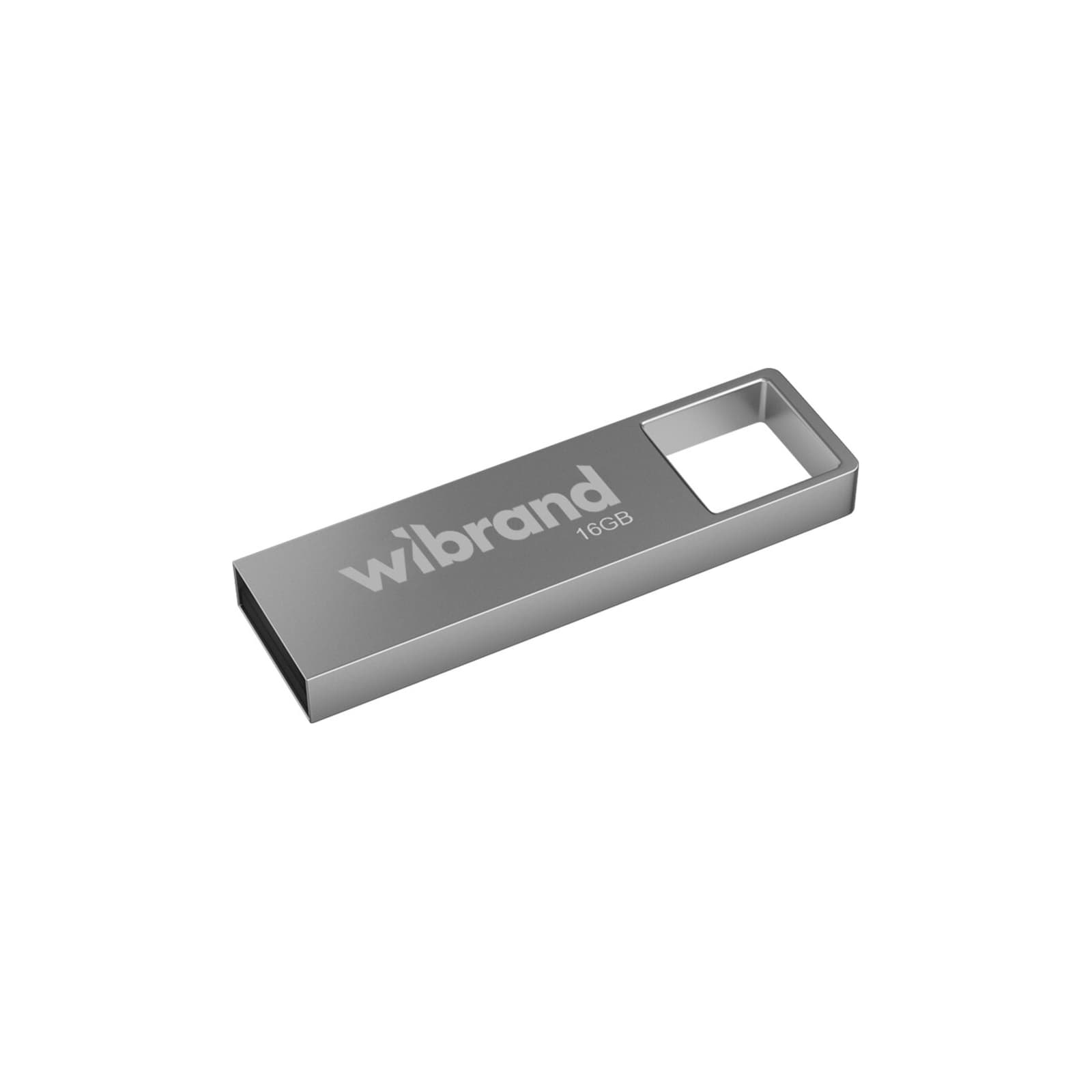 Флеш-пам`ять 16GB "Wibrand" Shark USB2.0 silver №1588