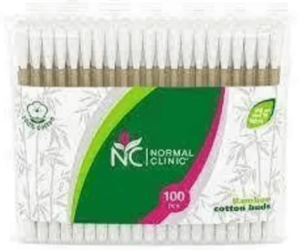 Ватні палички "Normal clinic" 100шт бамбук в кульку №BPN011/1422(12)(96)