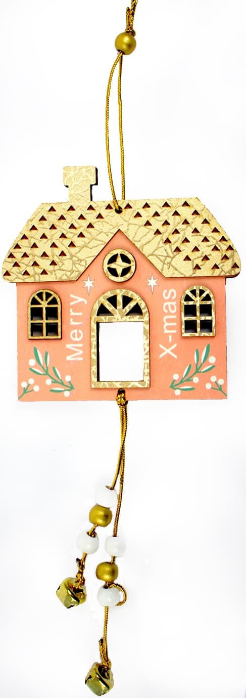 Декор новогодний "House" 11см №R33756(12)