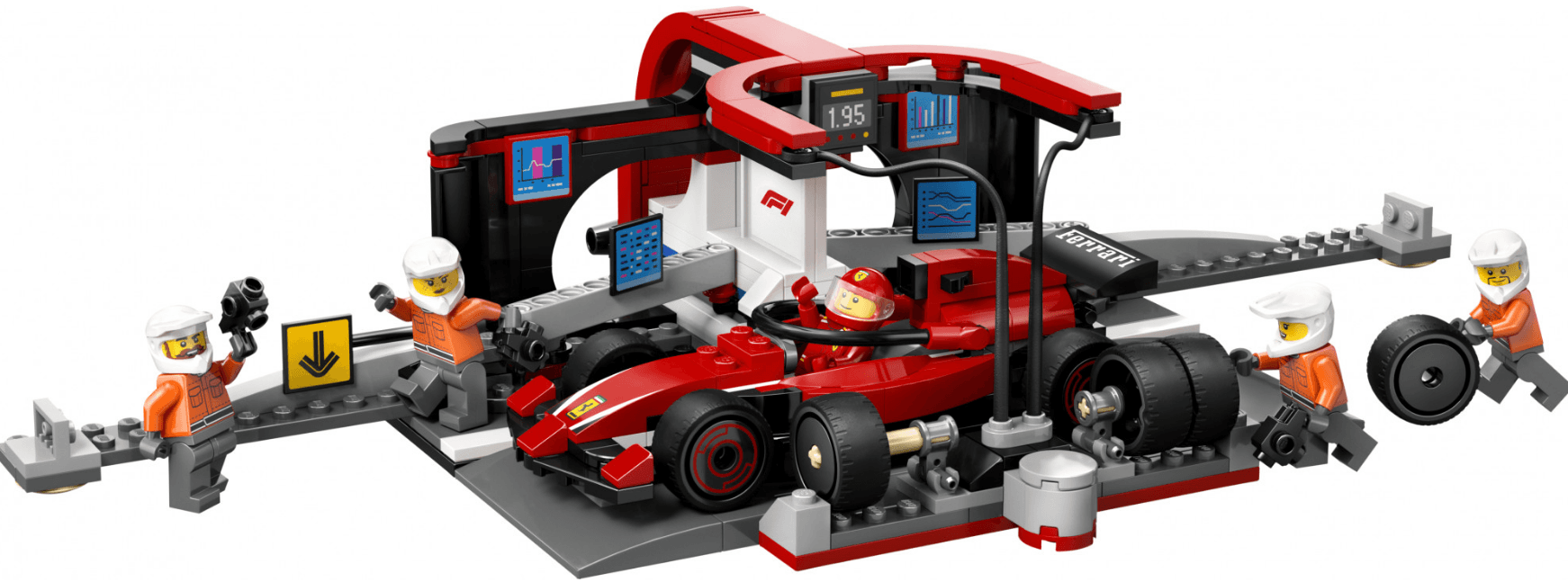 Конструктор "LEGO" City Пит-стоп и пит-экипаж F1® с болидом Ferrari №60443(3)