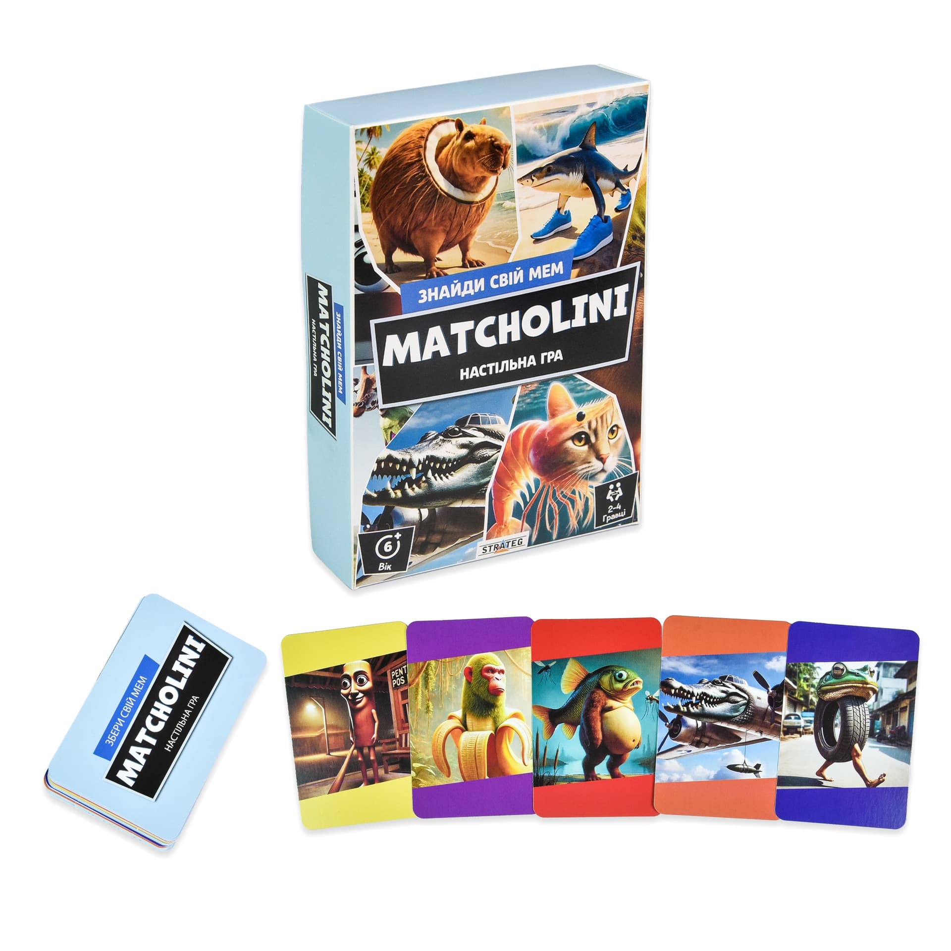 Гра наст. "MATCHOLINI" укр. №30919/Strateg/(40)