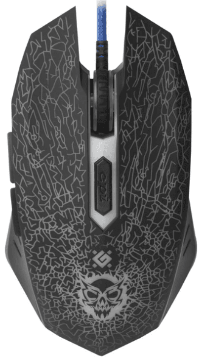 Мишка ігрова Defender Shock GM-110L+килимок №52110