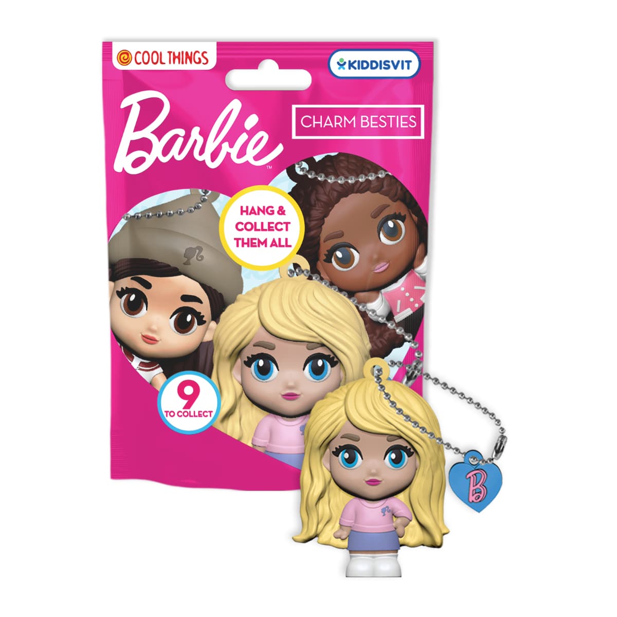 Іграшка-сюрприз на ланцюжку "Cool Things–"Barbie" Найкращі подружки №BR052/Кідді Світ/(24)