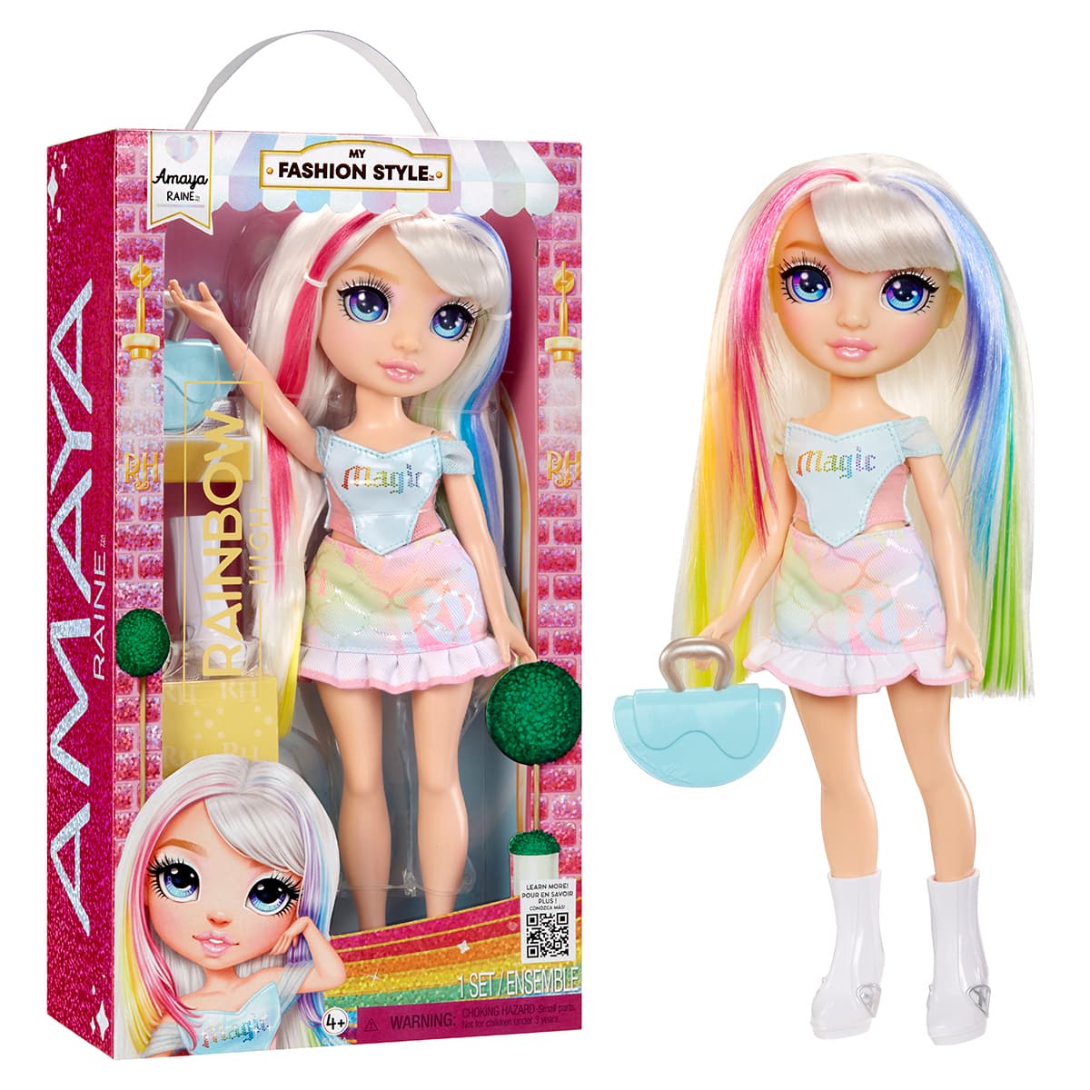 Лялька "Rainbow High - серії "My Fashion Style" Амая №547532/КіддіСвіт/(2)