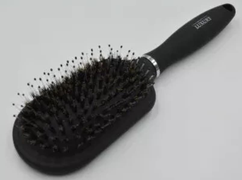 Щётка массажная д/волос "Luxury" black №HB-05-01