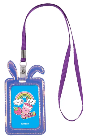Бейдж "Kite" №K22-449-01 с голографическим эффектом, голубой(24)