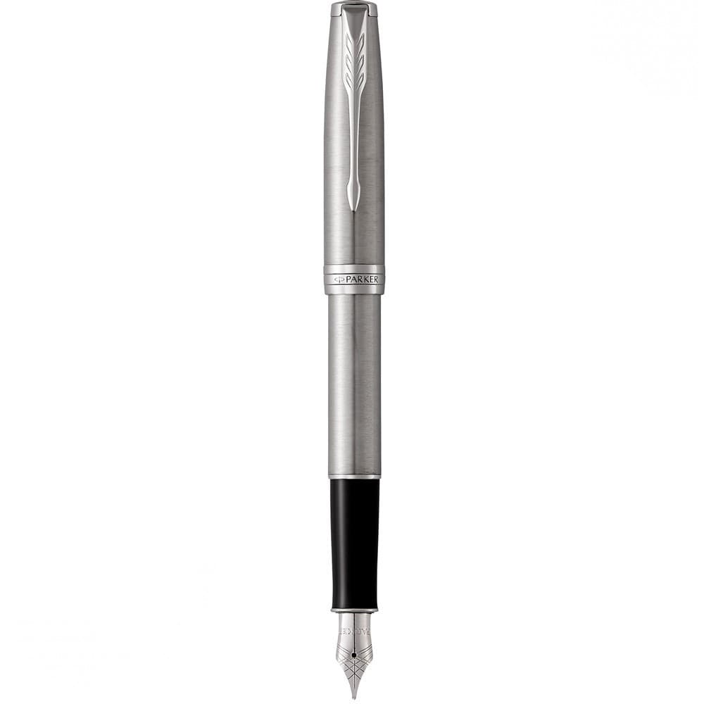 Ручка "Parker Sonnet 17 Stainless Steel" №84 211 хром перо