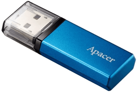 Флеш-пам`ять 64GB "Apacer" AH25C USB3.2 Gen1 blue №9939