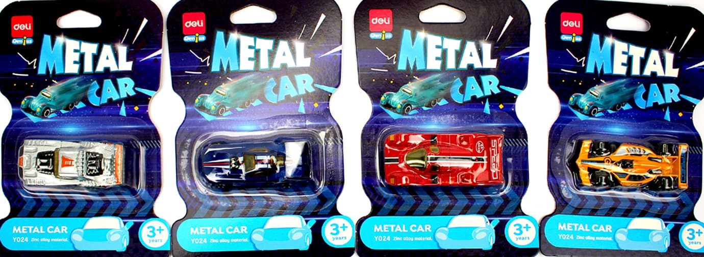 Машина метал. "Deli" Urban cars 24 види №EY024(24)