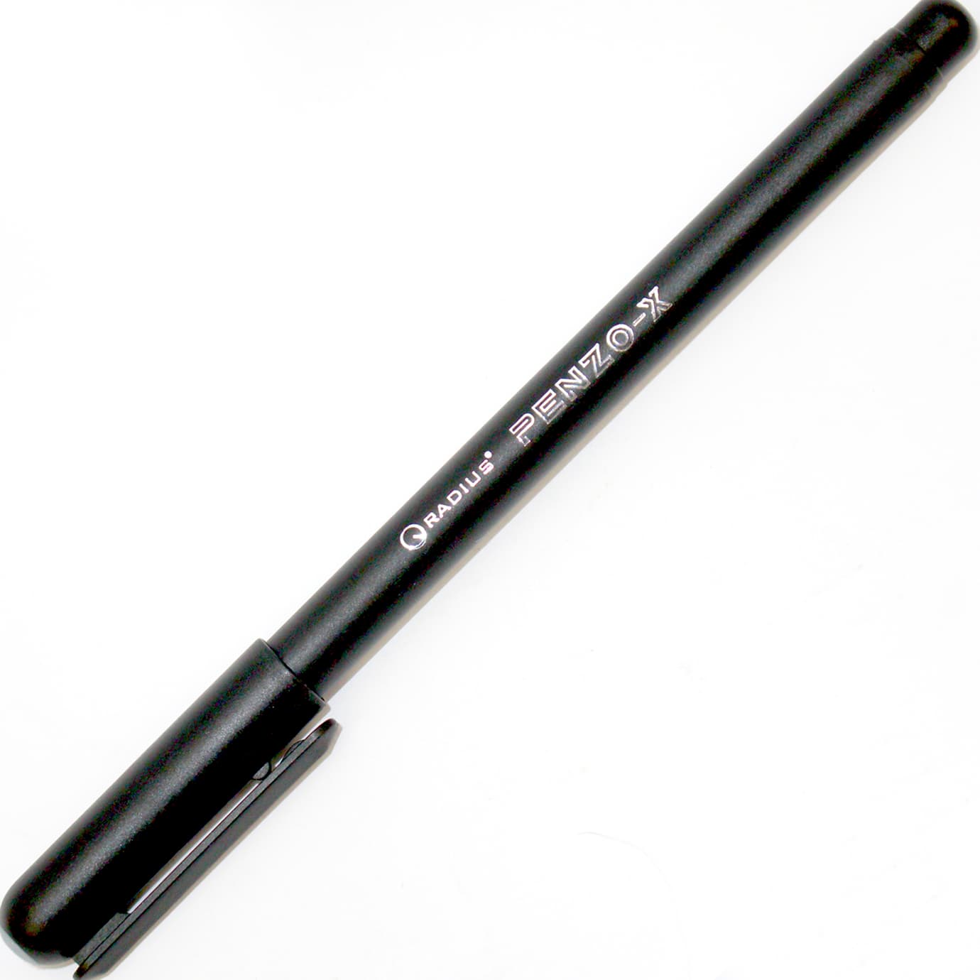 Ручка кульк. "Radius" Penzo-X 1км 0,7мм чорна(50)(500)(2000)