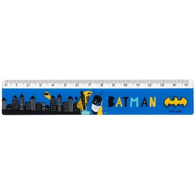 Лінійка пласт. 15см "Kite" №DC25-090 DC Batman(100)