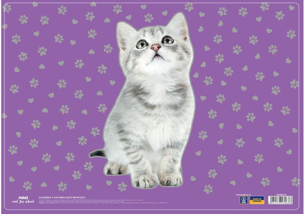 Килимок для дит. творч. "Maxi" Cat №MX69001-01 27х38,5см(8)