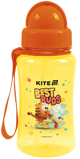 Бутылка для воды пласт. "Kite" 350мл Garfield №GF25-399(12)